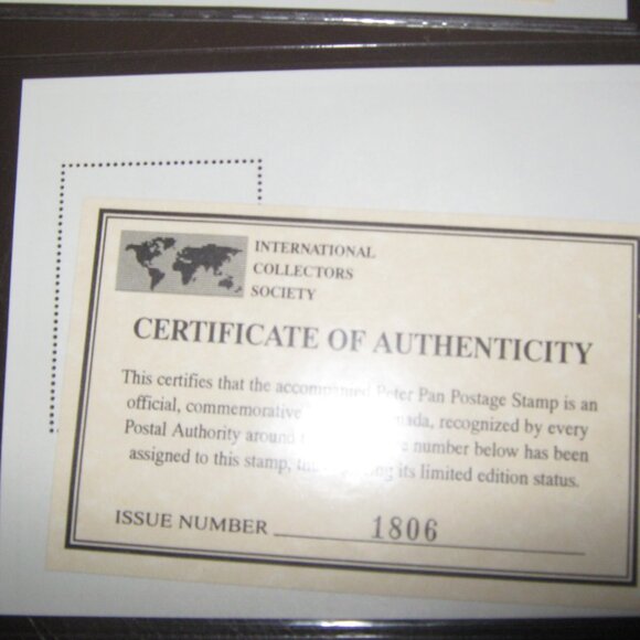 NEW Disney Grenada $5 Stamps Classic Fairy Tales - Six with COA - Picture 7 of 13